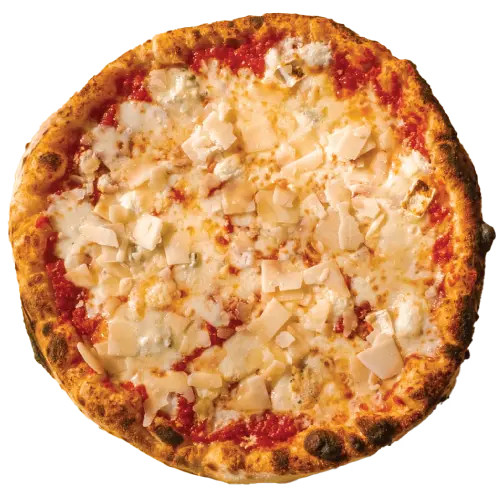 Pizza 4 quesos Vilassar de Mar